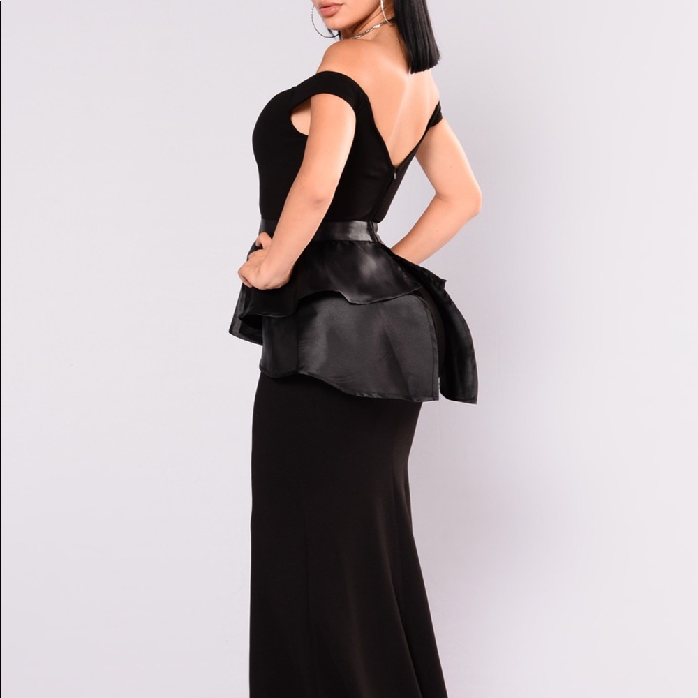 Off the shoulder Evening dress